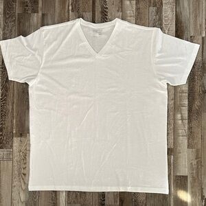 Essential White V-Neck T-Shirt NWOT